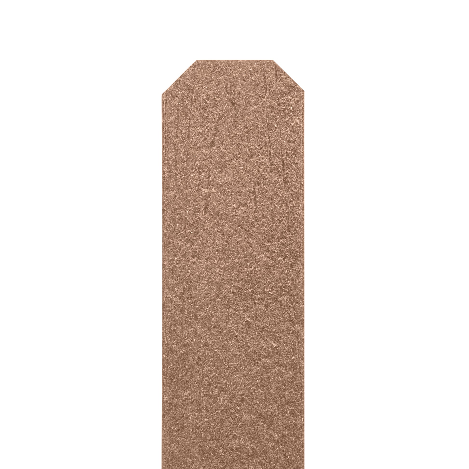 3.5 in. Composite Dog Ear and Square Top Pickets – 69 in. H x 5 in. W – Eco-Friendly, Durable, Low-Maintenance Wheat-Based Material - Made in USA
