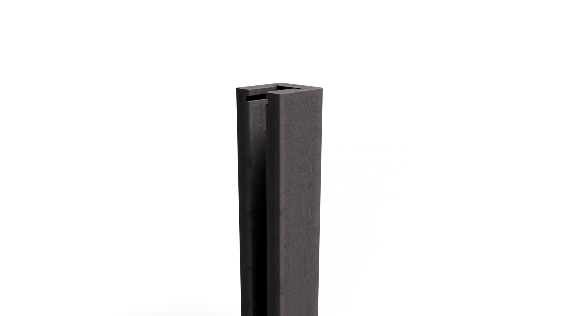Composite U-Shaped Post – 64 in. High x 2.5 in. Wide – Durable & Low-Maintenance Fencing