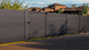 Composite Modern Horizontal Privacy Full Size Fence - 6 ft H x 6 ft W - Hurricane Wind, Flame Spread, Noise Reduction Rating - Sustainable, Durable, Eco-Friendly, and Low-Maintenance