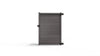 Composite Horizontal Full Size Gate – 6 ft. High x 4 ft. Wide – Sustainable, Strong, and Hidden Metal Frame for Extra Durability