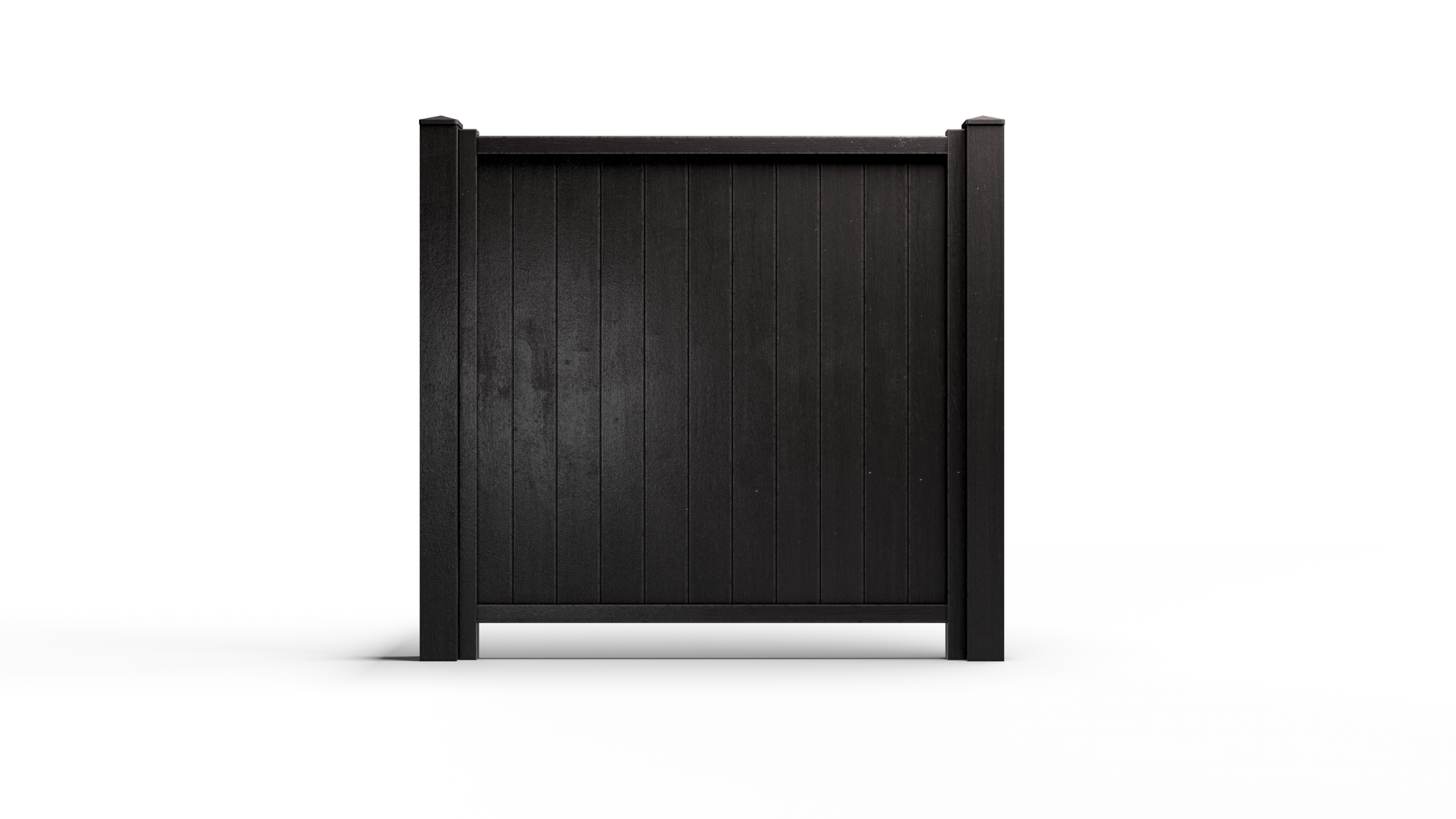 6x6 NC Composite Commercial Vertical Privacy Fence – Built to Last, Weather-Resistant, Low Maintenance