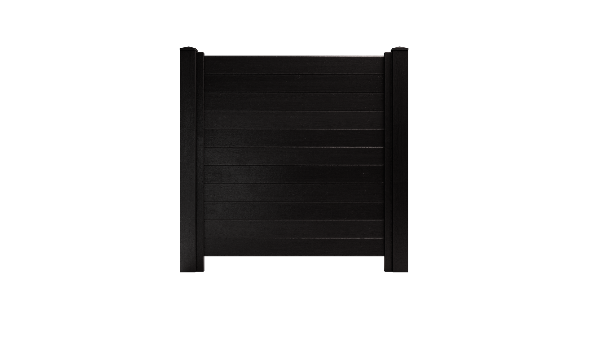 6x8 NC Composite Commercial Horizontal Privacy Fence – Built to Last, Weather-Resistant, Low Maintenance