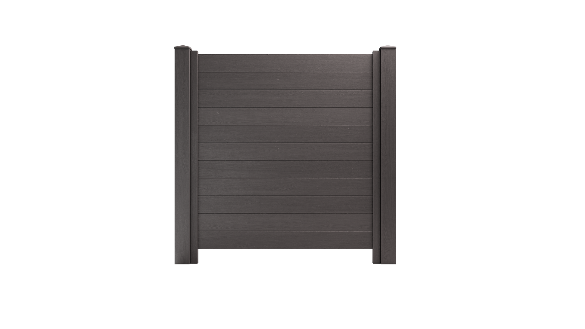 6x8 NC Composite Commercial Horizontal Privacy Fence – Built to Last, Weather-Resistant, Low Maintenance