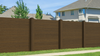 Composite Commercial Grade Horizontal Privacy Fence (6 ft. H x 6 ft. W)