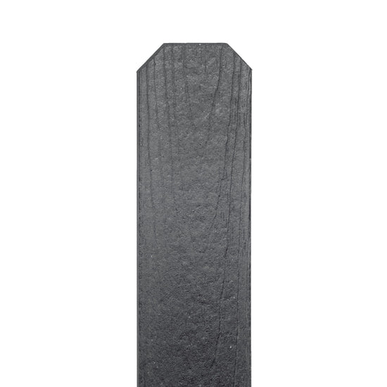 5 in. Composite Dog Ear and Square Top Pickets – 69 in. H x 5 in. W – Eco-Friendly, Durable, Low-Maintenance Wheat-Based Material - Made in USA