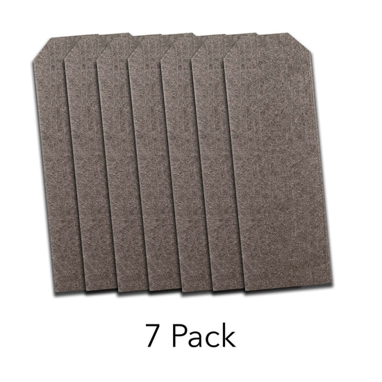 5 in. Composite Dog Ear and Square Top Pickets – 69 in. H x 5 in. W – Eco-Friendly, Durable, Low-Maintenance Wheat-Based Material - Made in USA