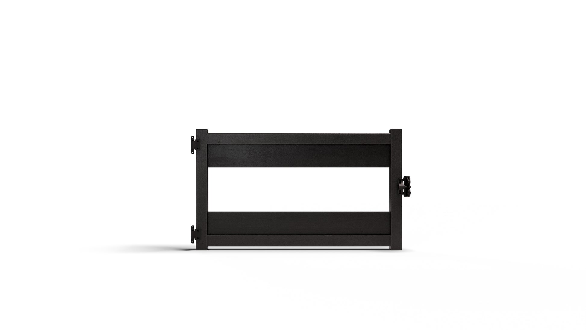 Composite Two-Board Ranch Rail Gate – 3 ft. H x 4 ft. W – Low-Maintenance, Durable Solution