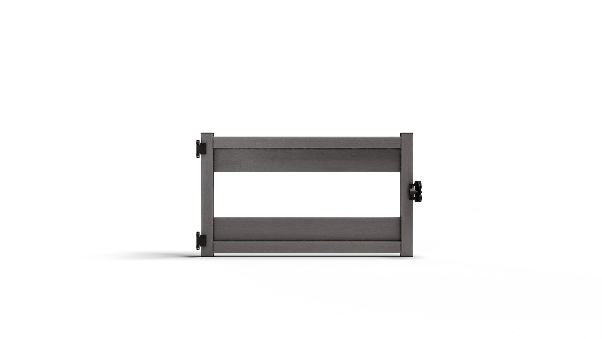 Composite Two-Board Ranch Rail Gate – 3 ft. H x 4 ft. W – Low-Maintenance, Durable Solution