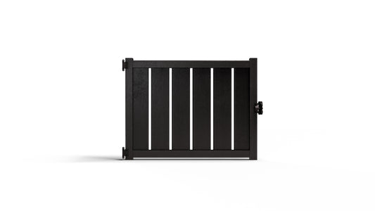 Composite Vertical Perimeter Gate – 3.5 ft. H x 4 ft. W – Sustainable, Durable and Low-Maintenance