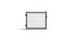 Composite Modern Wire Mesh Fence Gate (6 ft. H x 4 ft. W)