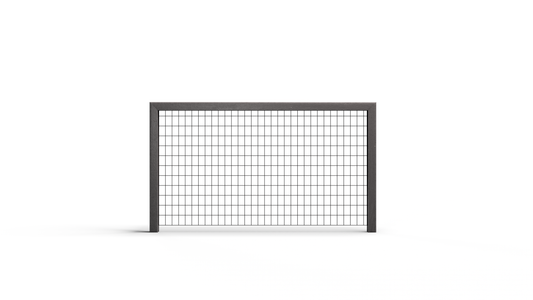Composite Modern Wire Mesh Rail (3.5 ft. H x 4 ft. W)