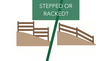 Fence on a Slope? Understanding Stepped vs. Racked Installation
