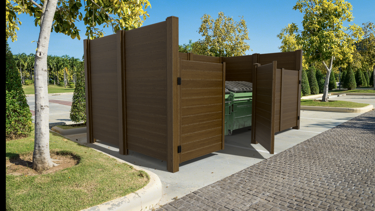 Dumpster Enclosures Systems
