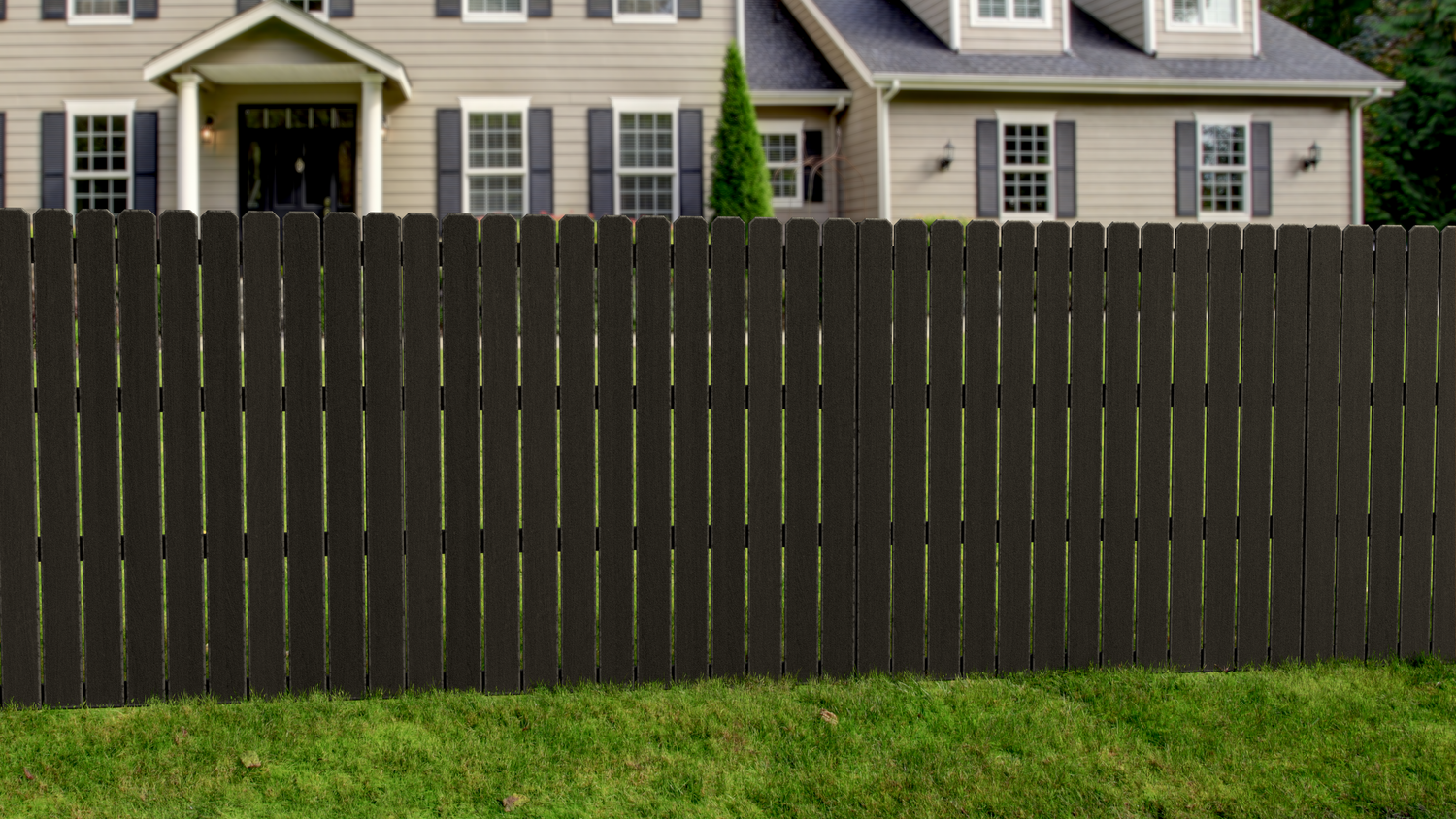 Individual Traditional Privacy Picket Fences