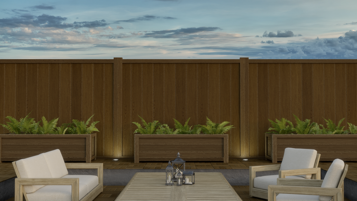 Vertical Privacy Fences Collection