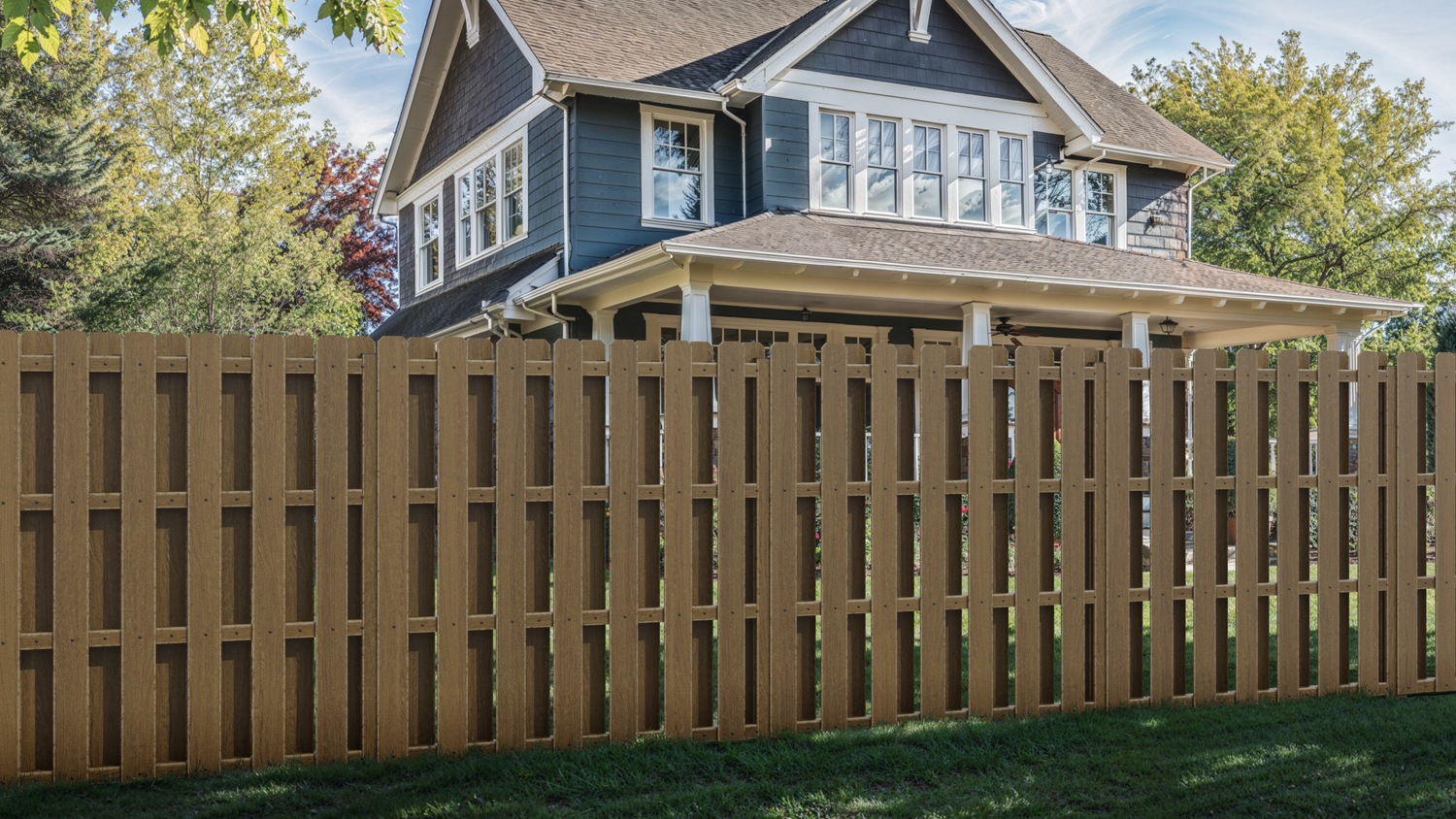 Shadowbox Picket Fence System