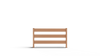 Composite Modern Three Board Ranch Rail (4 ft. H x 5.75 ft. W)