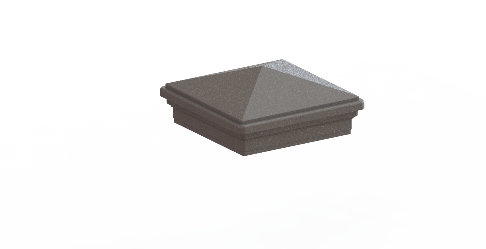 5x5 Composite Residential Post – 94 in. High x 5 in. Wide – Durable & Low-Maintenance Fencing