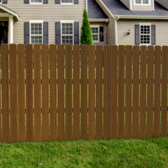 Composite Traditional Picket Fence – Durable, Sustainable, Eco-Friendly Garden Solution - Made in the USA