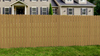 Traditional Picket Privacy Full Size Fence (6 ft. H x 6 ft. W)