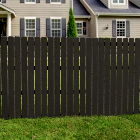 Composite Traditional Picket Fence – Durable, Sustainable, Eco-Friendly Garden Solution - Made in the USA