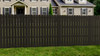 Traditional Picket Privacy Full Size Fence (6 ft. H x 6 ft. W)