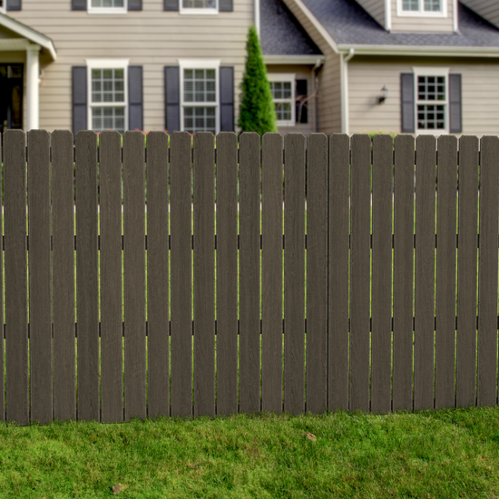 Composite Traditional Picket Fence – Durable, Sustainable, Eco-Friendly Garden Solution - Made in the USA