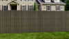 Traditional Picket Privacy Full Size Fence (6 ft. H x 6 ft. W)
