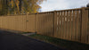 Composite Vertical Semi-Privacy Gate – 6 ft. High x 4 ft. Wide – Sustainable, Strong, and Hidden Metal Frame for Extra Durability