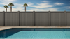 Composite Commercial Grade Vertical Privacy Fence (6 ft. H x 6 ft. W)