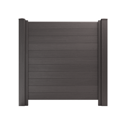6x8 NC Composite Commercial Horizontal Privacy Fence – Built to Last, Weather-Resistant, Low Maintenance
