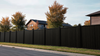 Composite Commercial Grade Vertical Privacy Fence (6 ft. H x 6 ft. W)