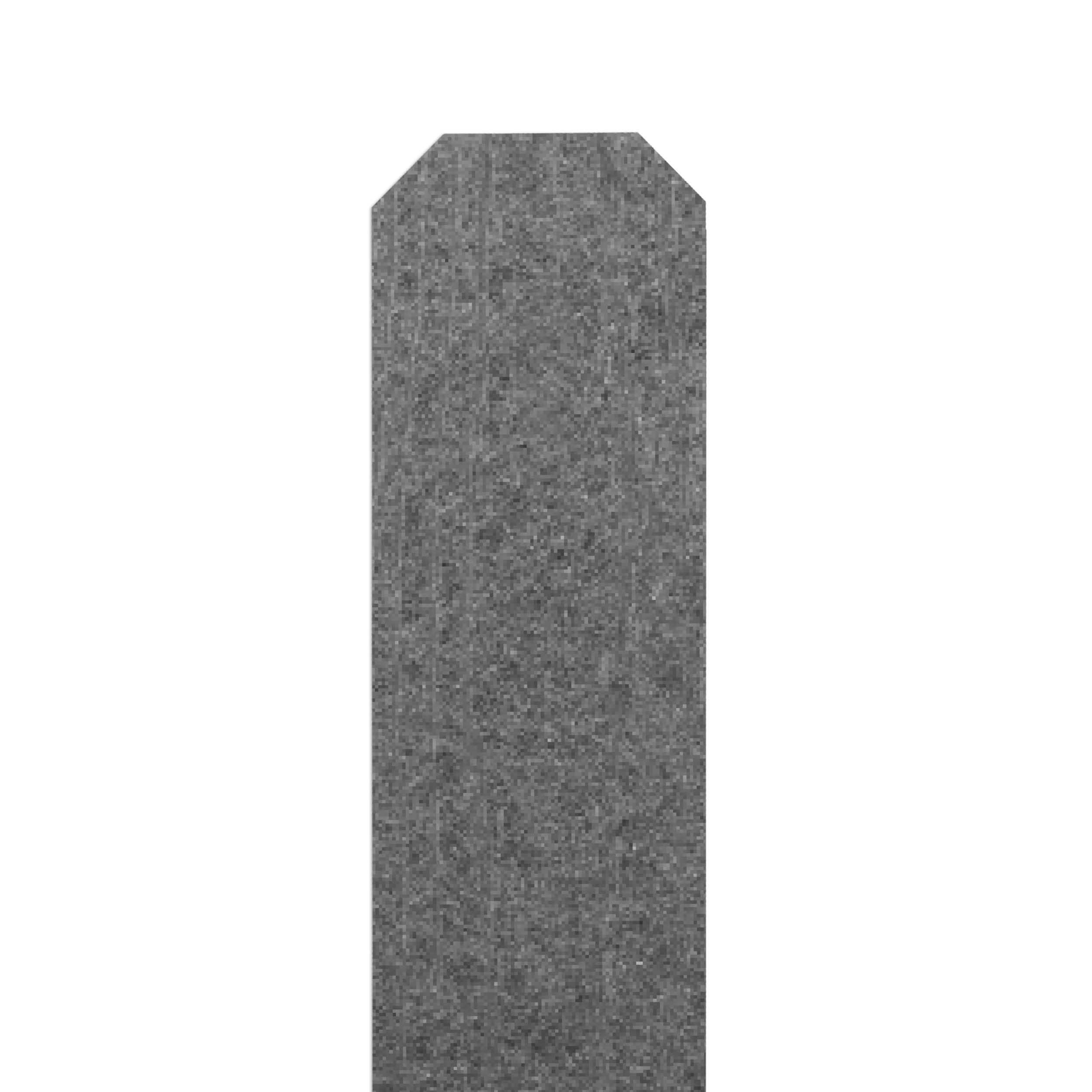 Individual Picket - 3.5 in. Composite Dog Ear Picket 3/8in. x 3.5in. x ...