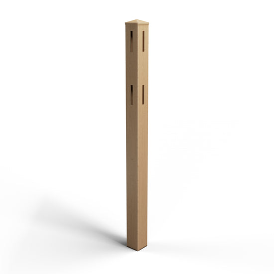 Composite Guide Post Eco-Friendly Composite Fences, Gates & Garden Beds and Planters ...