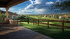 Composite Modern Ranch Rail – 3 ft. H x 5.75 ft. W – Hurricane Wind and Flame Spread Rated - Durable, Eco-Friendly, and Easy to Install