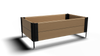 2x4 Composite Gardening Raised Bed – 12 in. High – Perfect for Shallow Rooted Plant Growth