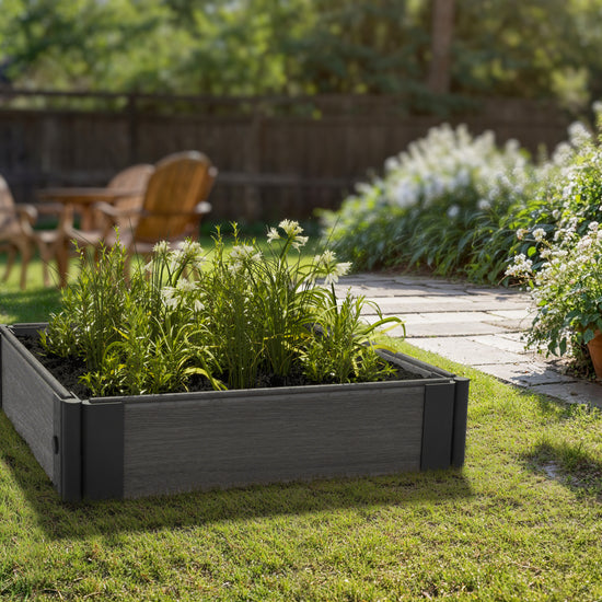 Composite Raised Herb Garden Bed – Durable, Sustainable, Eco-Friendly Garden Solution - Made in the USA