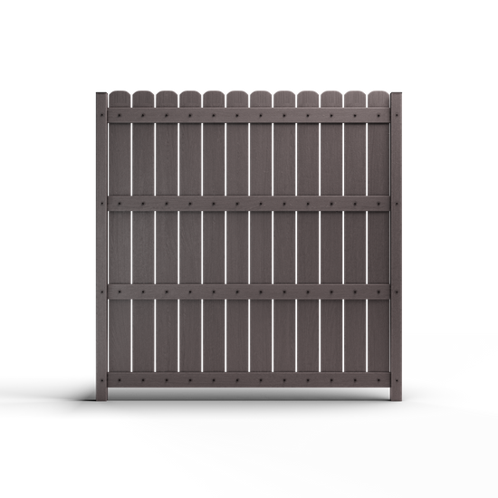 Composite Traditional Picket Fence – Durable, Sustainable, Eco-Friendly Garden Solution - Made in the USA