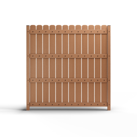 Composite Traditional Picket Fence – Durable, Sustainable, Eco-Friendly Garden Solution - Made in the USA