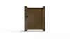 Composite Vertical Privacy Gate – 6 ft. High x 4 ft. Wide – Sustainable, Strong, and Hidden Metal Frame for Extra Durability